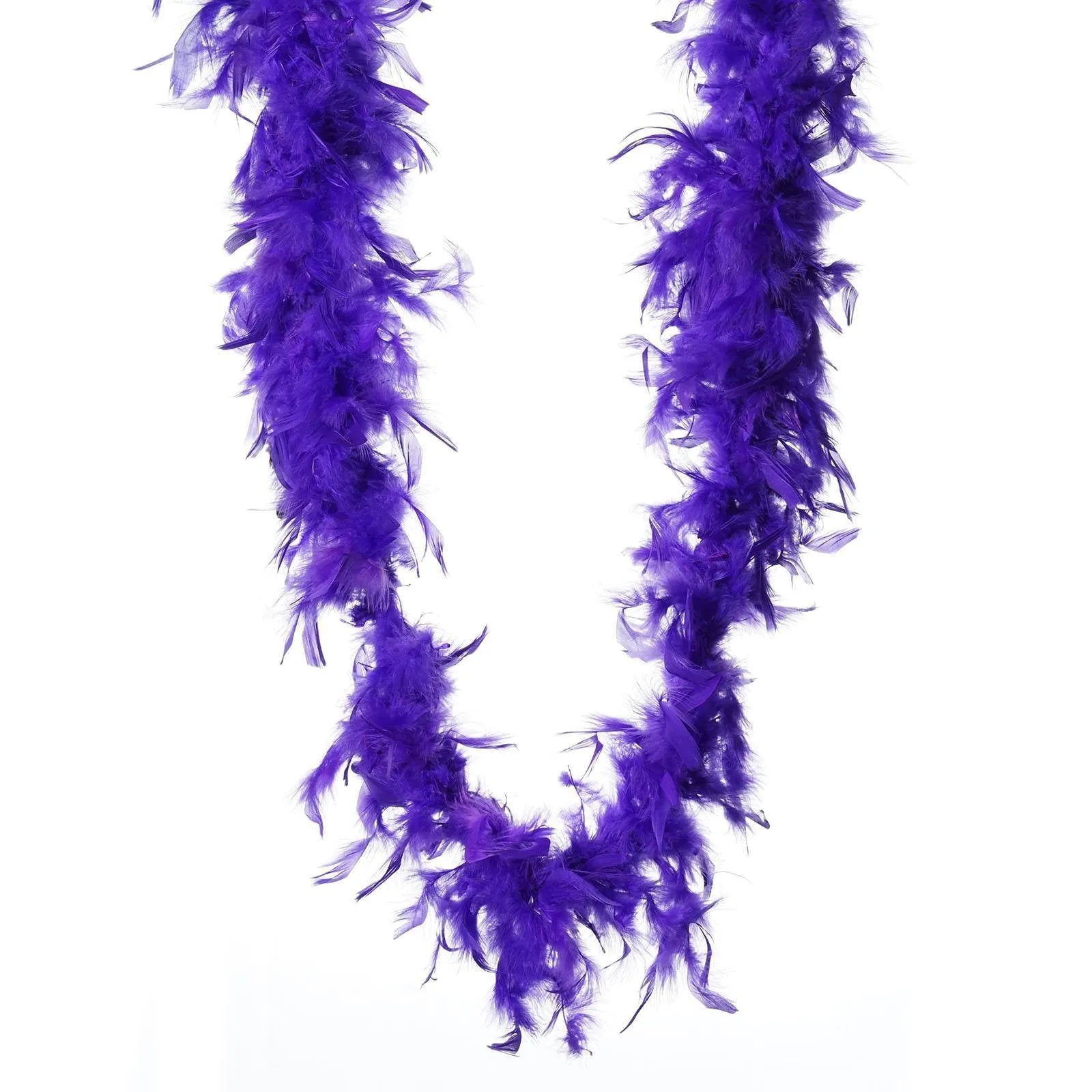 Lush-Chandelle Turkey Boas-Purple-2 Yards