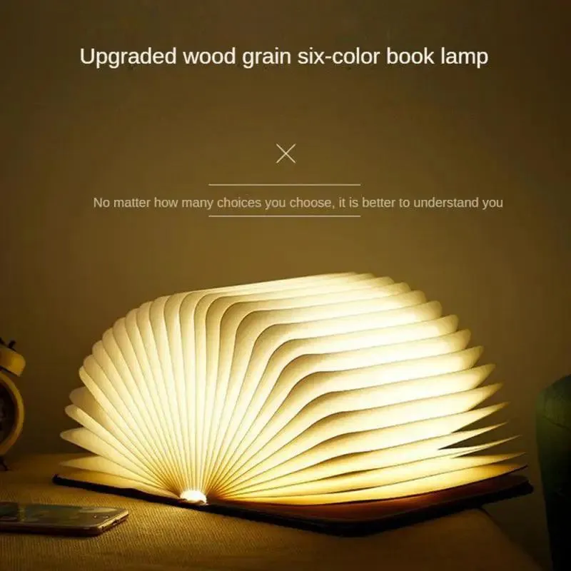 LuxLume Foldable Book Lamp