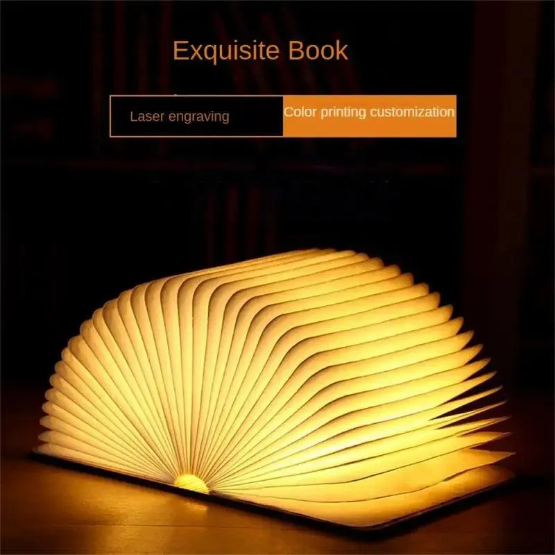 LuxLume Foldable Book Lamp