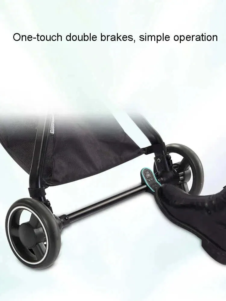 Luxury Ride for Paws: Foldable Stroller for Small & Medium Pets