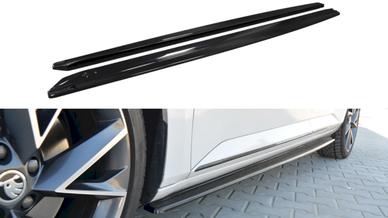 Maxton Design - SIDE SKIRTS DIFFUSERS SKODA SUPERB III