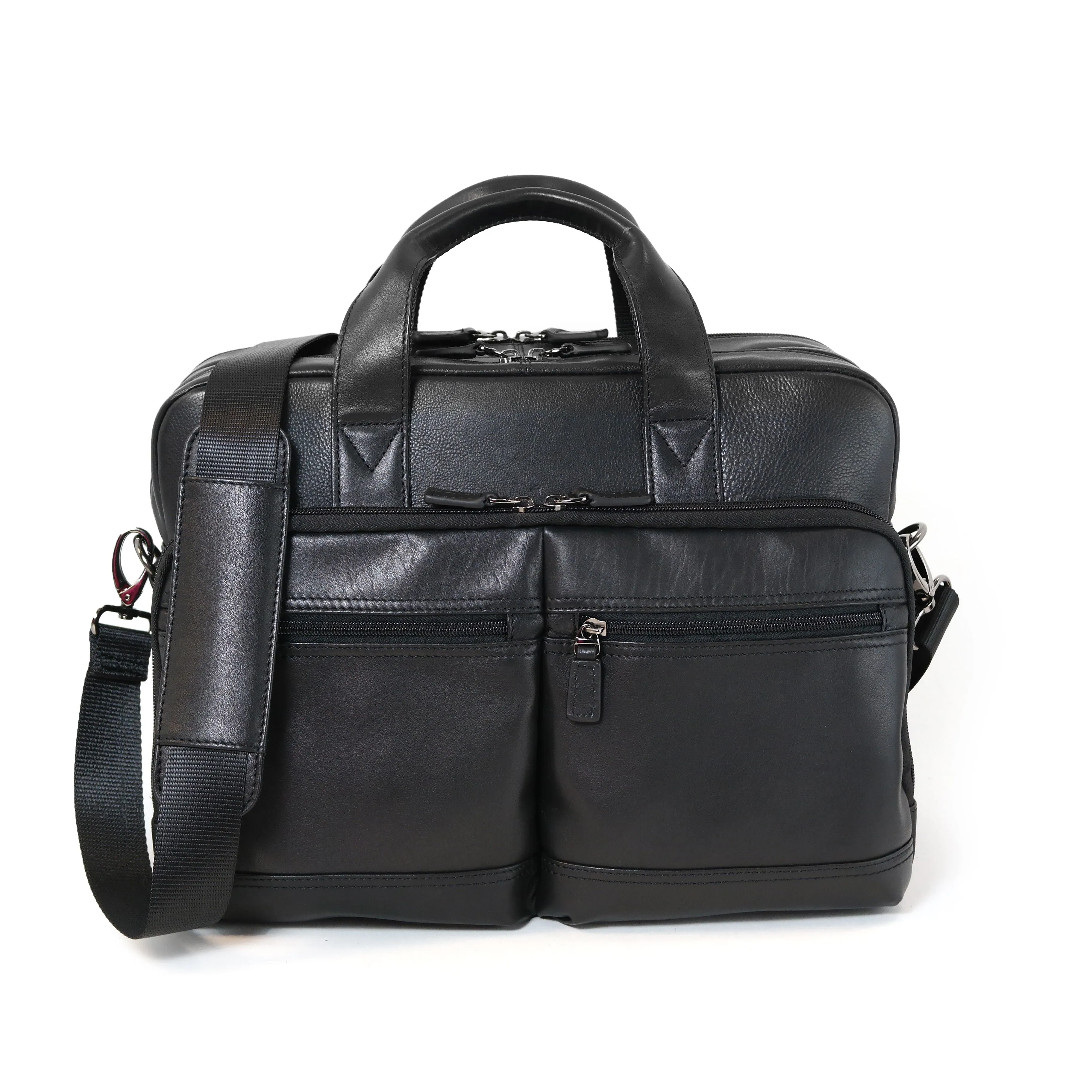 Metropolitan Napa Leather Laptop Brief