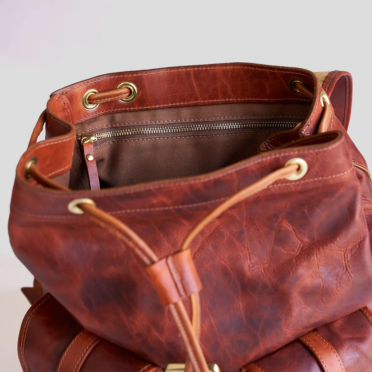 No.180 Rucksack | Bison Rust