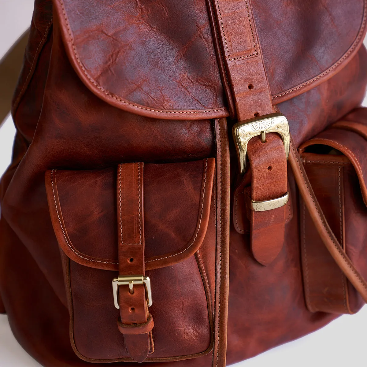 No.180 Rucksack | Bison Rust