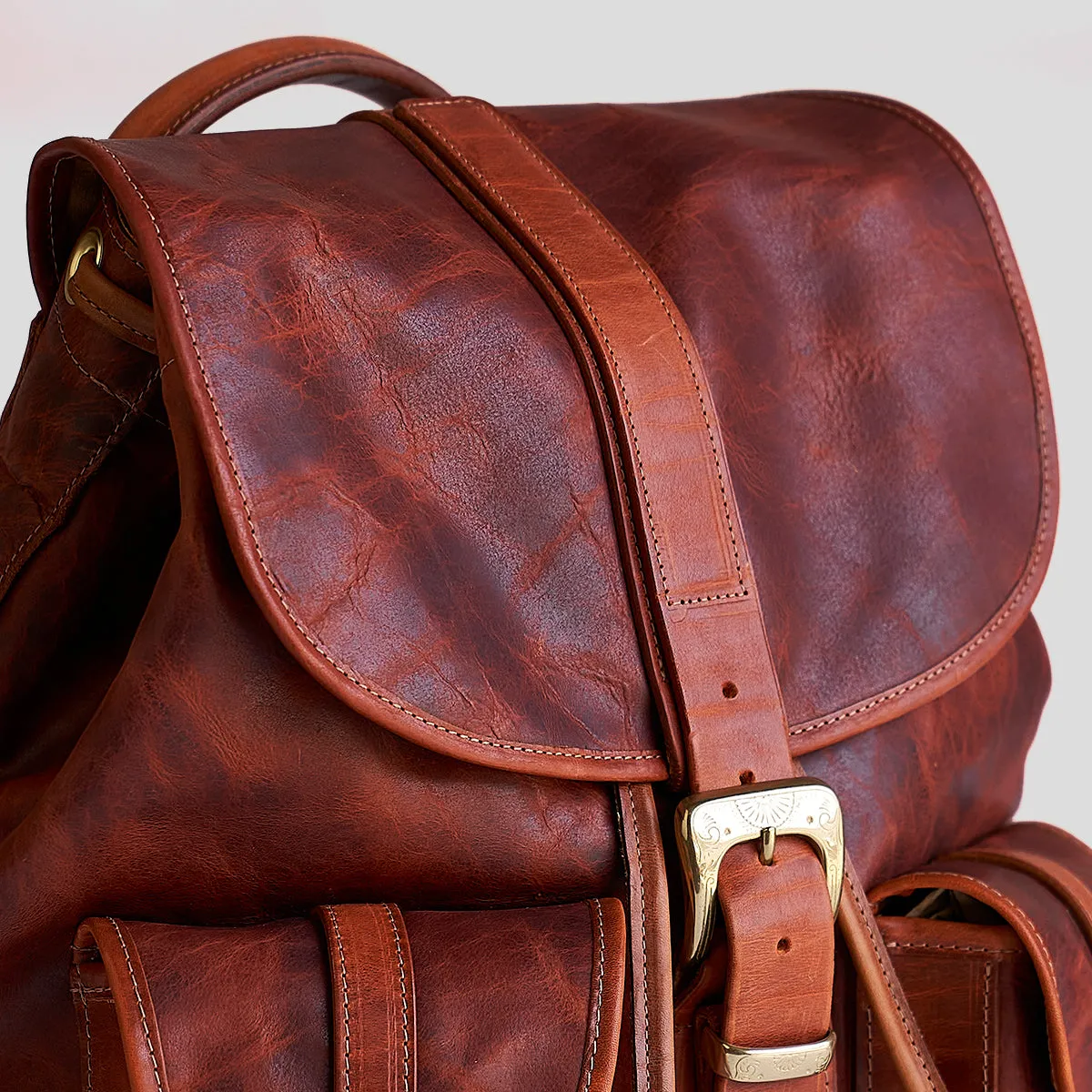 No.180 Rucksack | Bison Rust