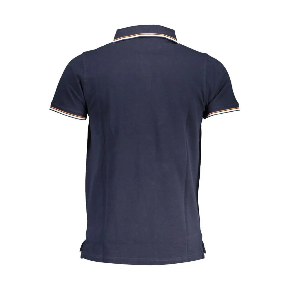 Norway 1963 Blue Cotton Men Polo Shirt