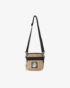 Obey - Small Messenger Bag - Silver Grey