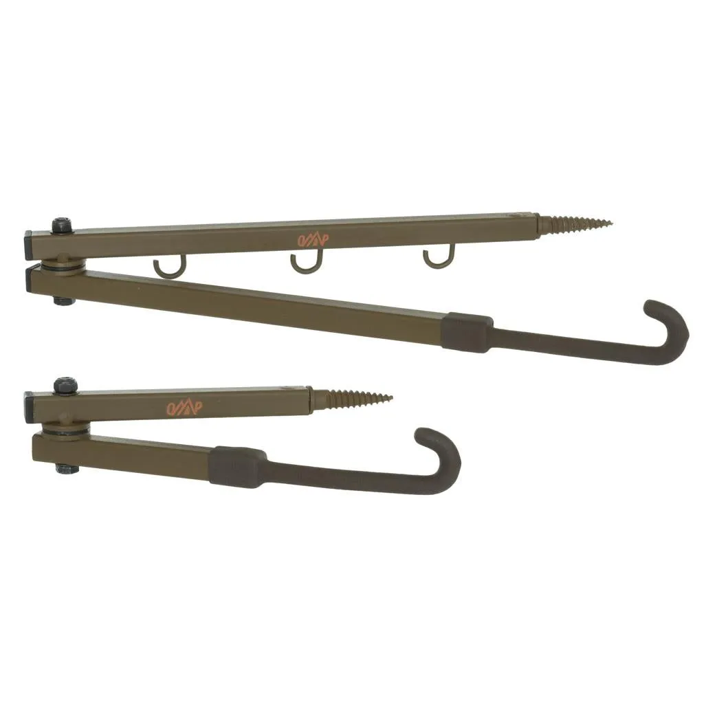 October Mountain Foldable Bow Hanger Combo  Brown 23 in. and 13in.