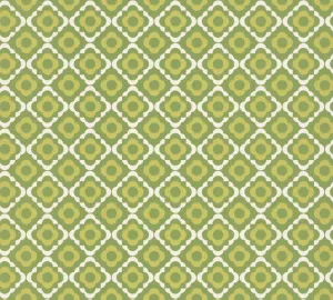 Paint Library Wallpaper Quatrefoil Chelsea Green II