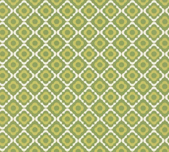 Paint Library Wallpaper Quatrefoil Chelsea Green II