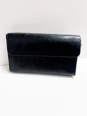 Patricia - Black Clutch Purse