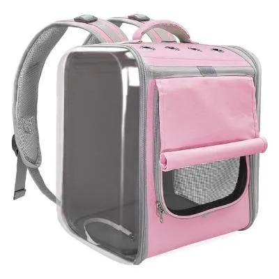 Pet Carrier Backpack Breathable Travel Outdoor Shoulder Bag