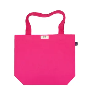 Pink Winkley Cotton Tote Bag