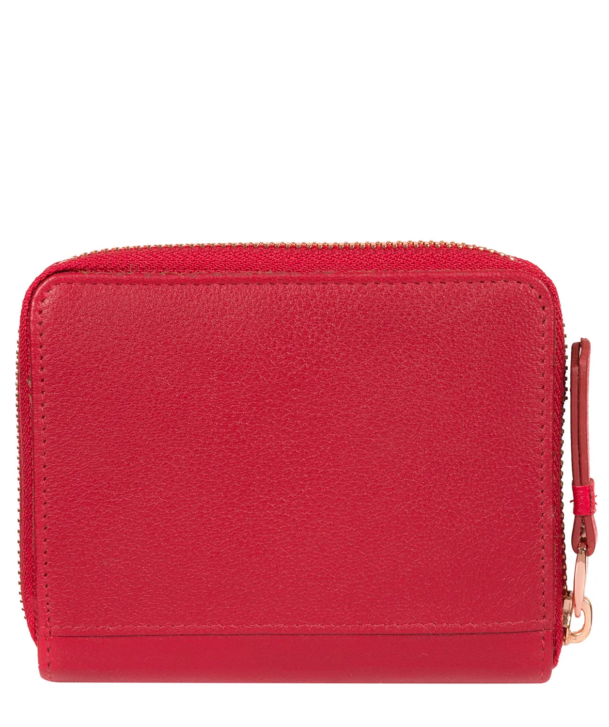 'Piper' Barbados Cherry Leather Purse