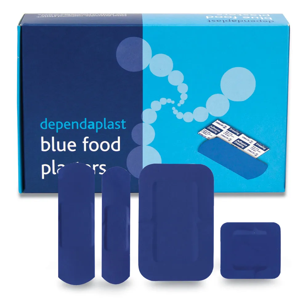 Plasters Blue Assorted 100 per box