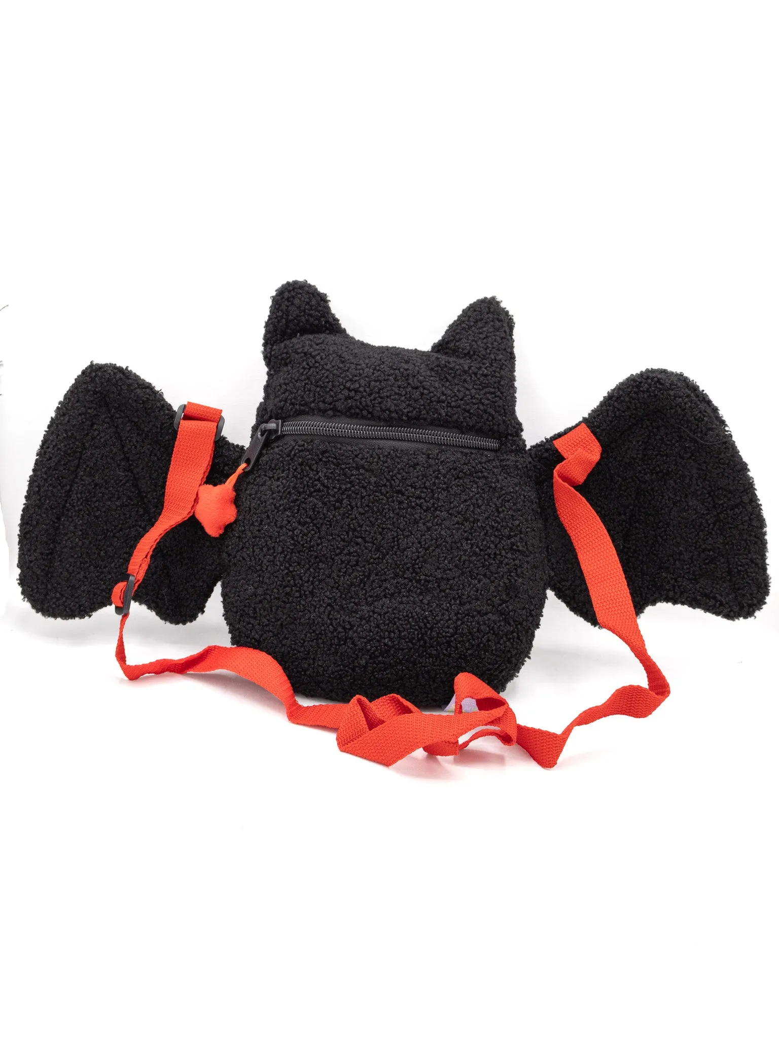 Plush Bat Purse (Black)