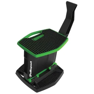 Polisport Foldable Lift Bike Stand - Black Green