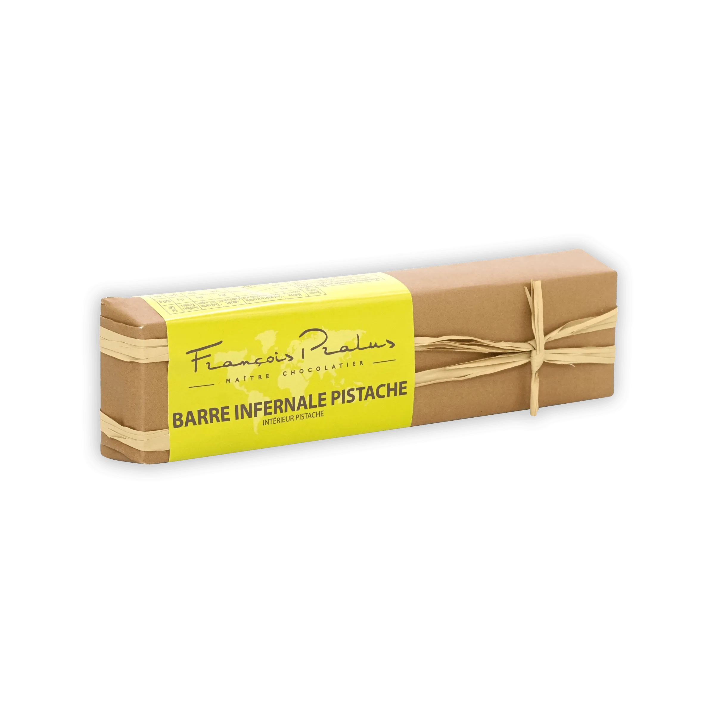 Pralus Infernale Pistache Praline Bar 75%