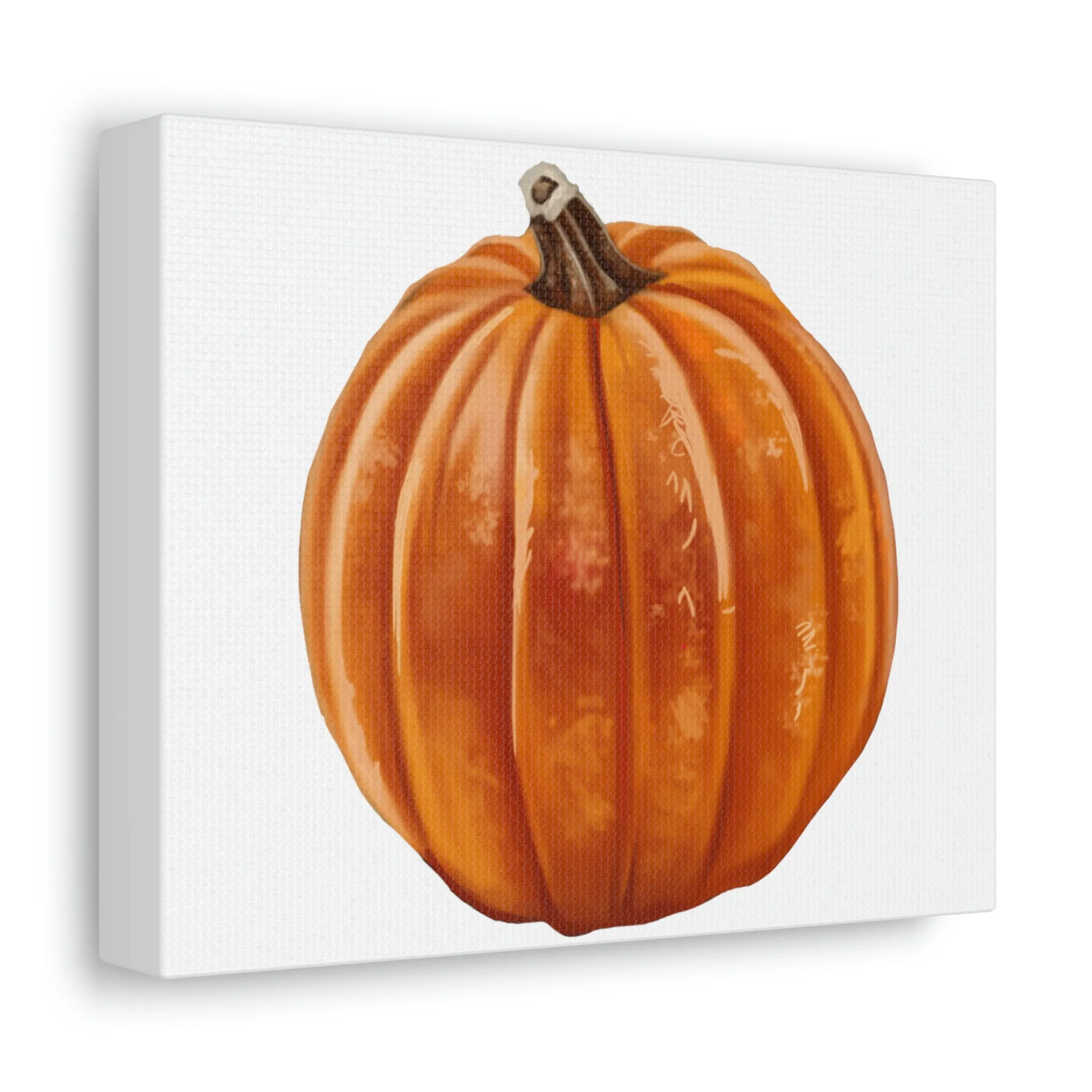 Pumpkin Stretched Canvas