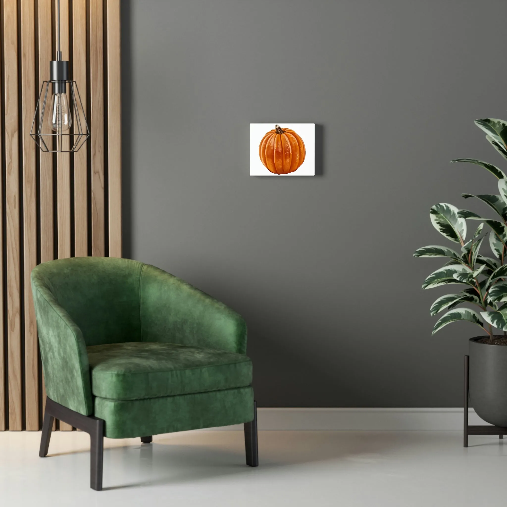 Pumpkin Stretched Canvas