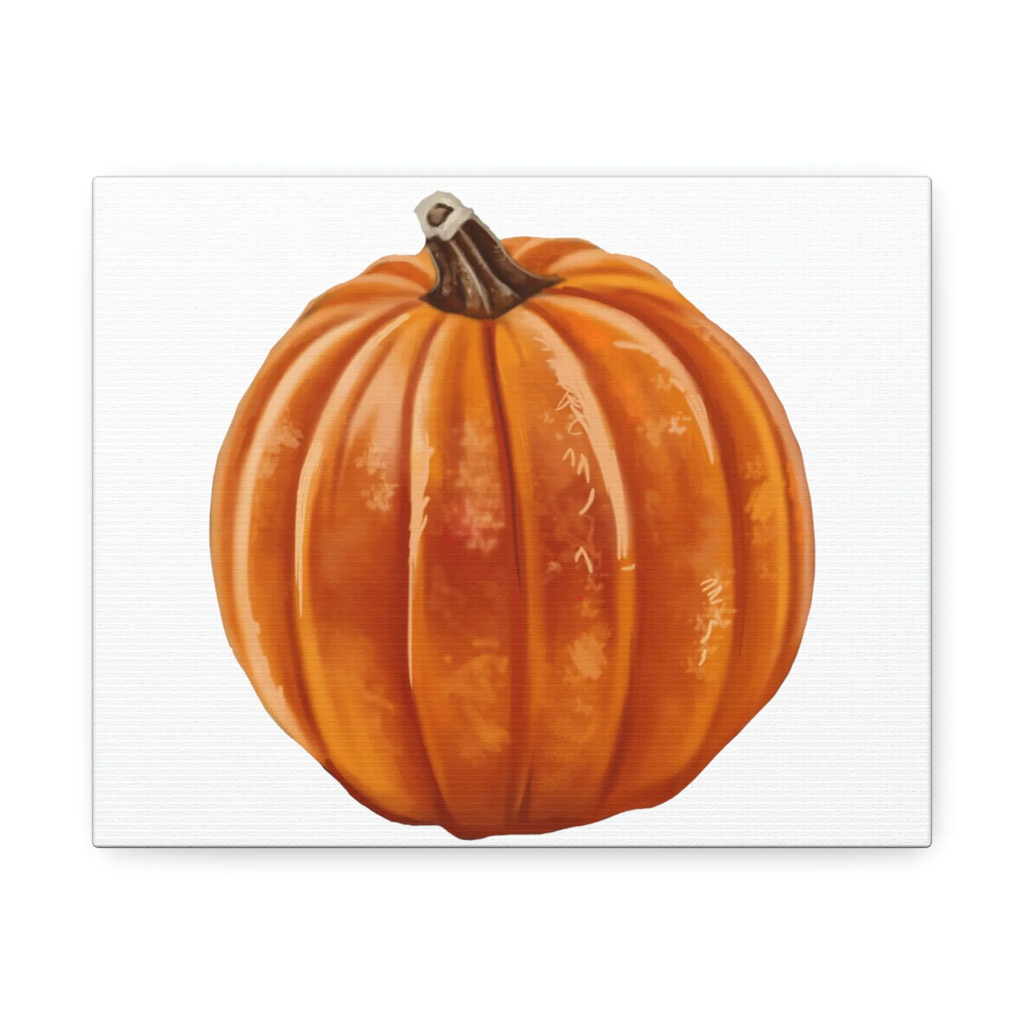 Pumpkin Stretched Canvas