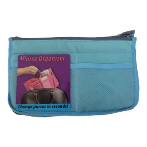 Purse Organizer - Petite - Blue