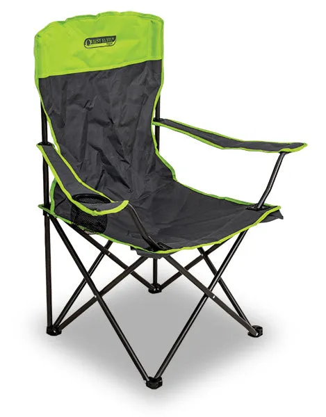 Quest Autograph Festival Folding Chair Black & Green