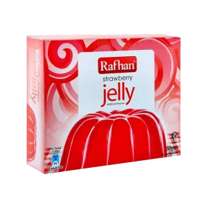 RAFHAN STRAWBERRY JELLY POWDER 80GM