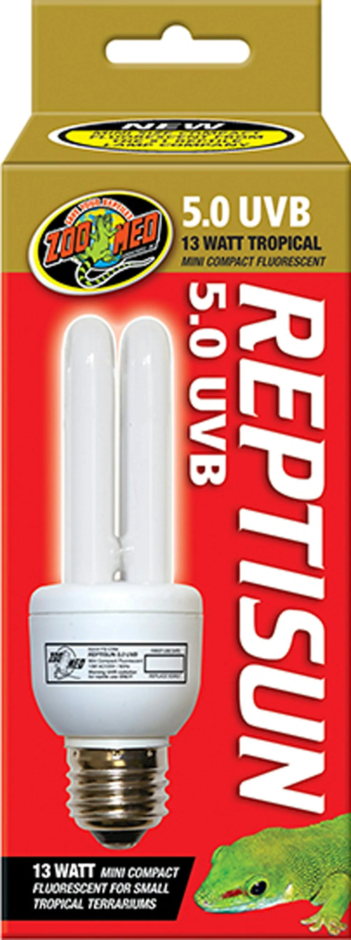 Reptisun 5.0 Uvb Mini Compact Fluorescent