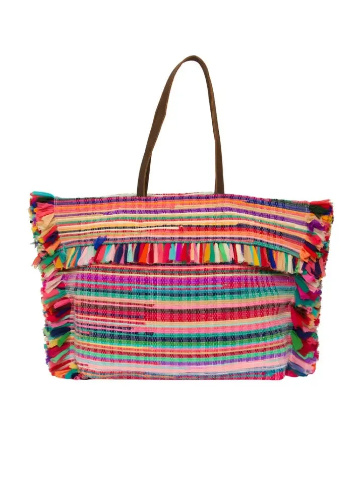 RJTI Bright Rainbow Tote Bag