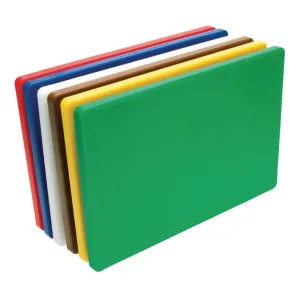 S677 Hygiplas Thick Low Density Chopping Board Set