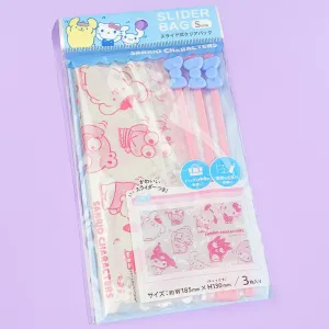 Sanrio Characters Workout Zip Bag Set - 3 pcs