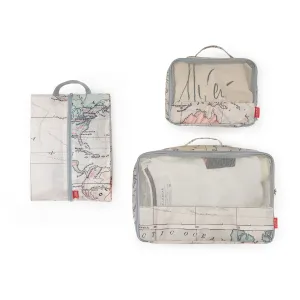 Set Of 3 Travel Bags - Travel Organiser Set - Travel