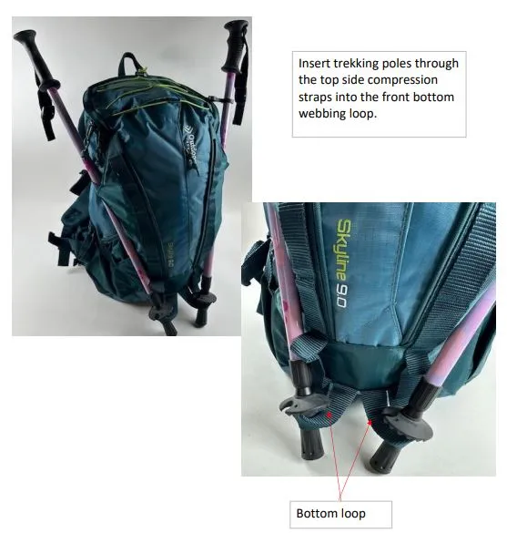 Skyline 28.9L Internal Frame Backpack