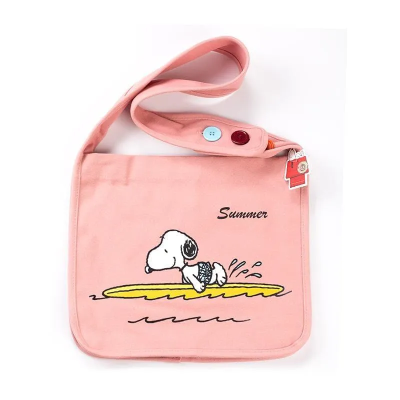 Snoopy Canvas Messenger Bag