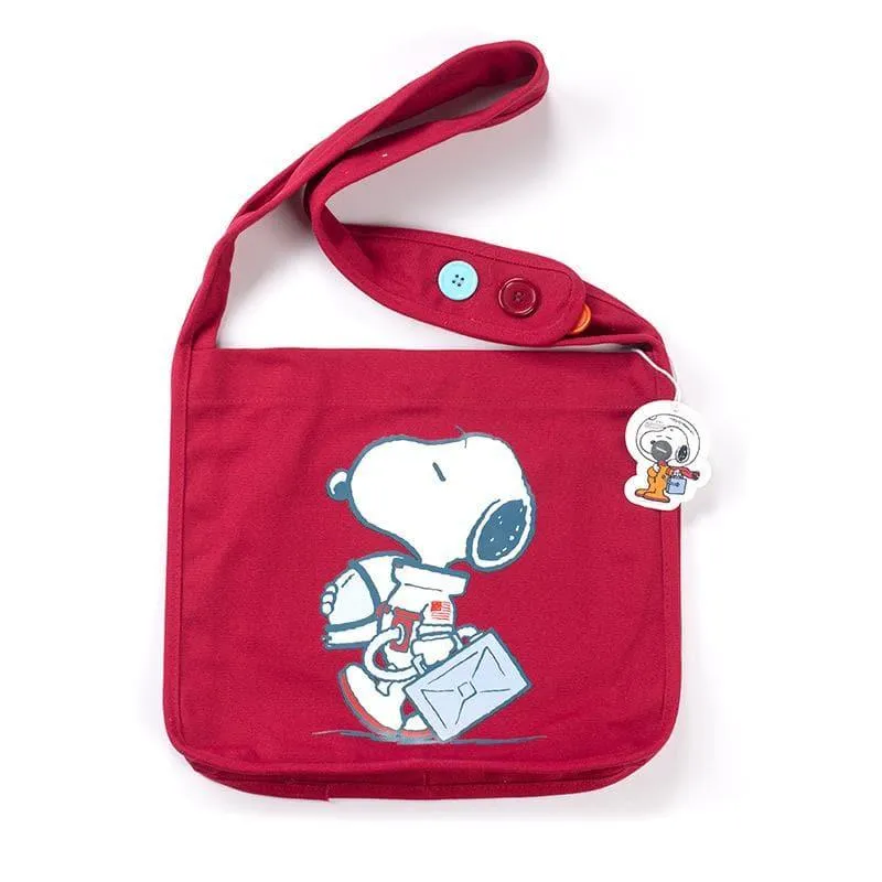 Snoopy Canvas Messenger Bag