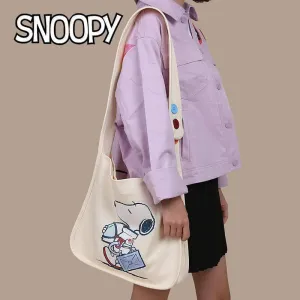 Snoopy Canvas Messenger Bag