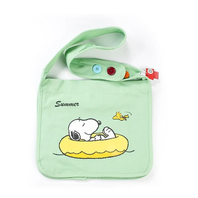 Snoopy Canvas Messenger Bag