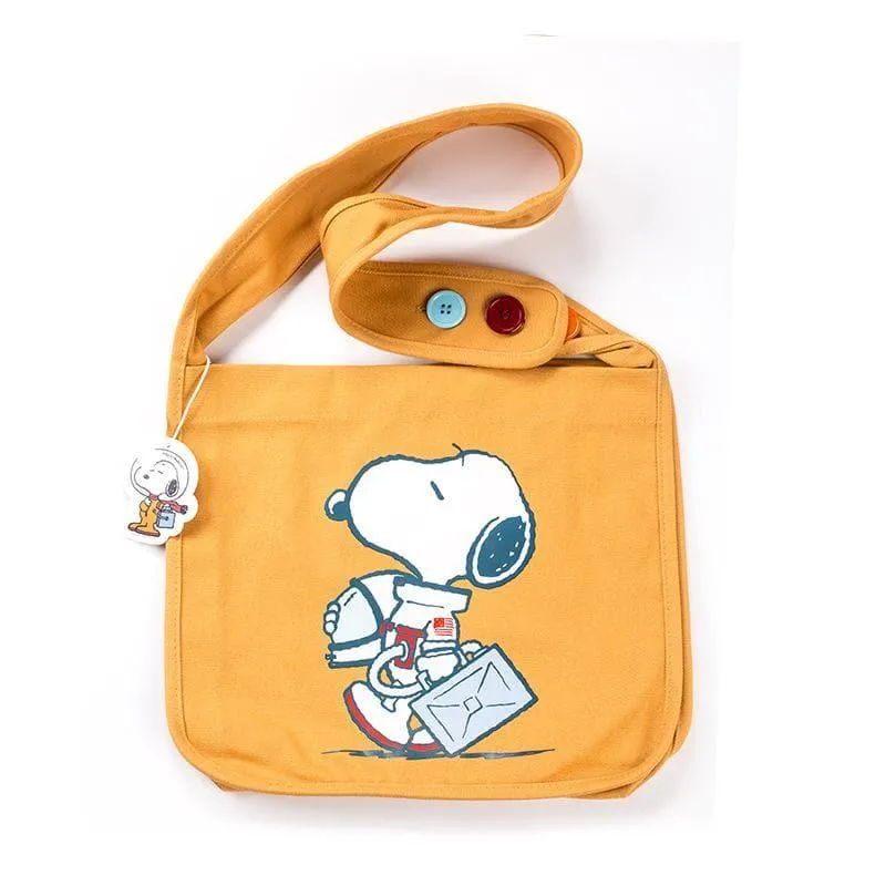 Snoopy Canvas Messenger Bag