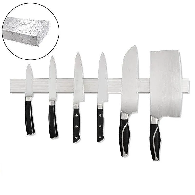 Stainless Steel Knife Organizer Rack for a Tidy Kitchen