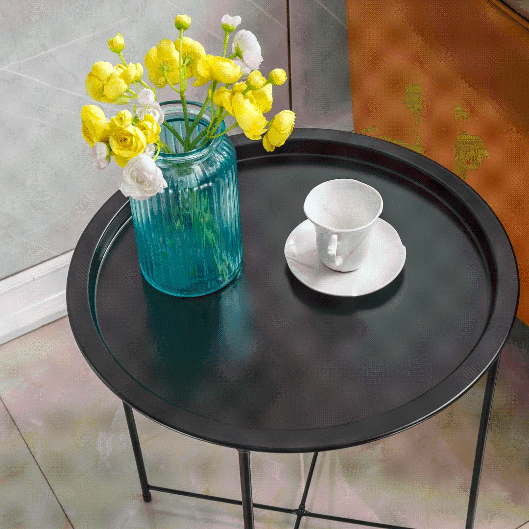 Steel Coffee Stool/Tray - TT-01