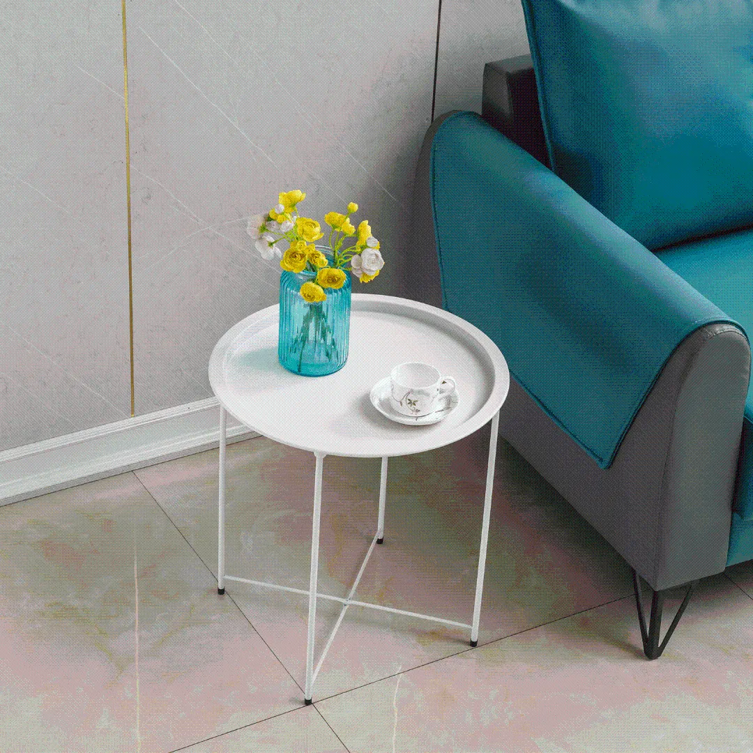 Steel Coffee Stool/Tray - TT-01