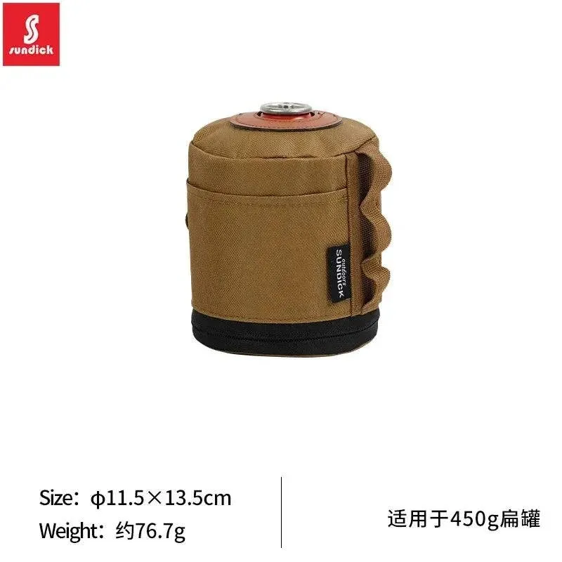 SUNDICK Camping 230 Gas Cylinder Cover Protective Cover Insulation Cover Anti Fall Picnic Long Gas 450 Gas Cylinder Storage Bag