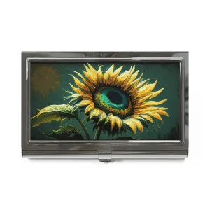 Sunflower Business Card Holder