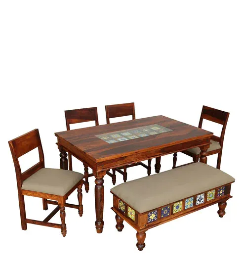 Superb 6 Seater Dining Table in Wenge Color