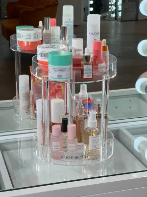 The skincare organizer