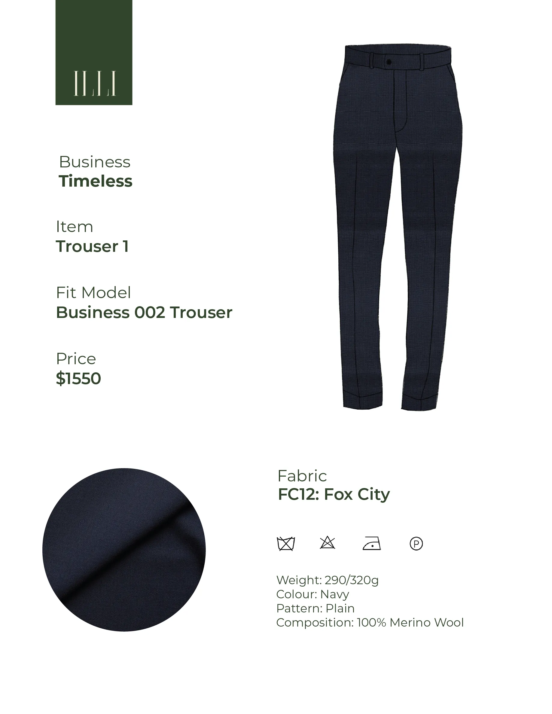 Timeless | Business Trouser 1