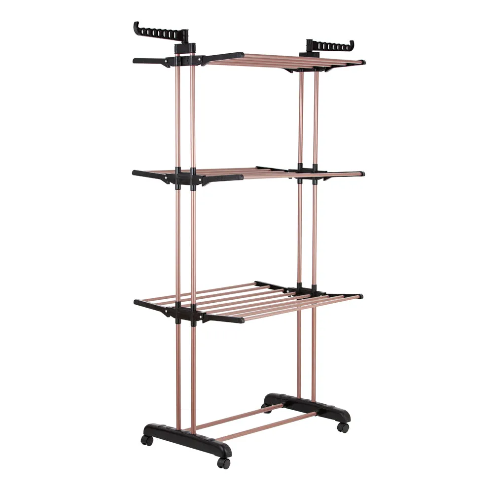 Tower Foldable 3 Tier Airer  - Black