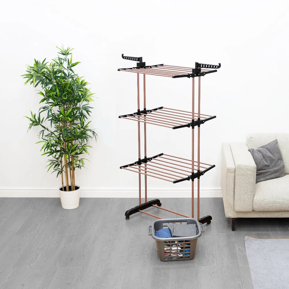 Tower Foldable 3 Tier Airer  - Black