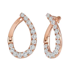 Uneek Earring 14K Rose Gold LVEW685R